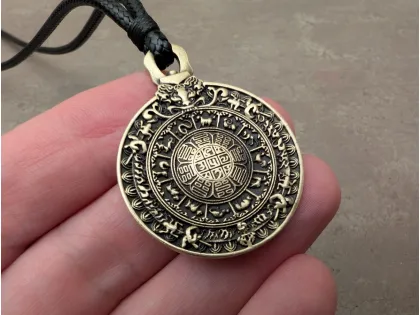 Melong Bagua Spiegel - Tibetischer amulett