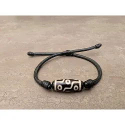 Dzi Armband 9 Augen Dzi-Stein