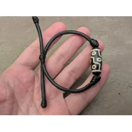 Dzi Armband 9 Augen Dzi-Stein