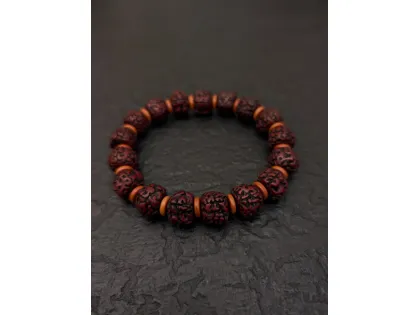 Bracciale Tibetano Rudraksha Shiva