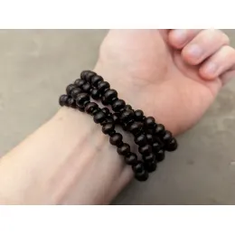 Om Mani Padme Hum Armband & Kette 2-in-1 mit Dzi Stein