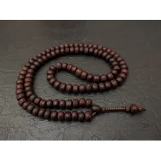 Vintage Phoenix-Eye-Mala aus Nepal, 108 Gebetsperlen