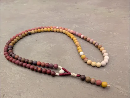 Collana Mala in Diaspro Picasso Sfumato
