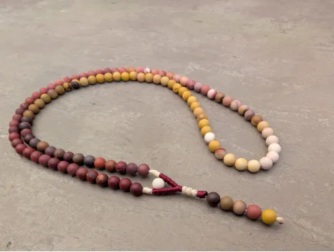 Gradient Picasso Jaspis Mala Kette