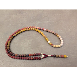 Gradient Picasso Jaspis Mala Kette