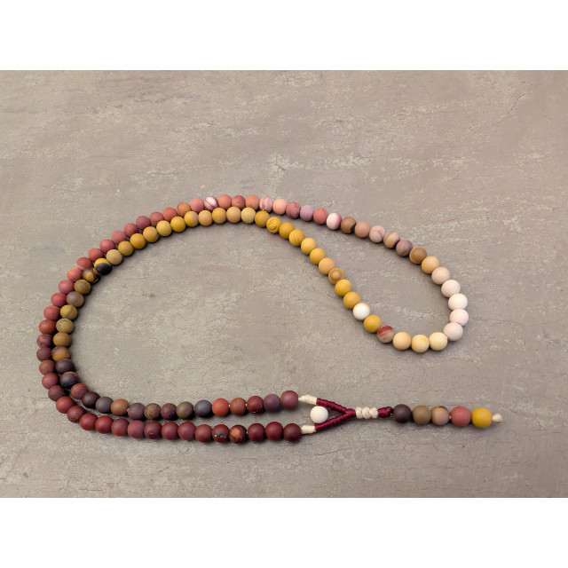 Gradient Picasso Jaspis Mala Kette