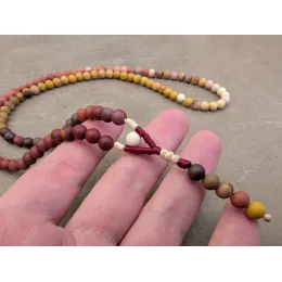 Gradient Picasso Jaspis Mala Kette