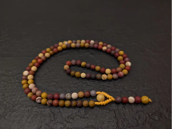 Picasso Jaspis Mala Gebetskette 108 – Spiritueller Schmuck
