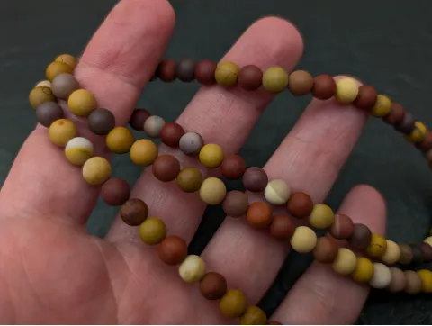 Picasso Jaspis Mala Gebetskette 108 – Spiritueller Schmuck