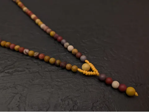 Picasso Jaspis Mala Gebetskette 108 – Spiritueller Schmuck