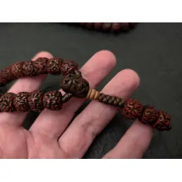 Echte Rudraksha Mala 108 Perlen