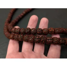 Echte Rudraksha Mala 108 Perlen