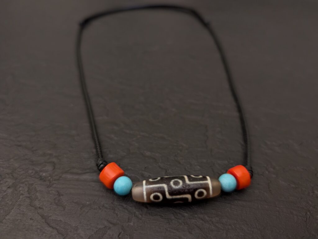 Helskette echter Dzi steine 9 Augen