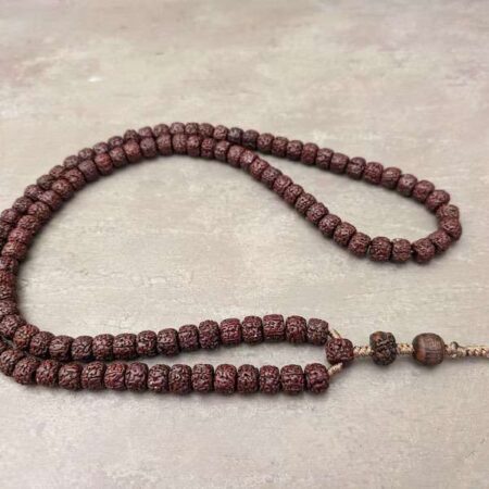 Rudraksha Mala Kette 108 Gebetsperlen