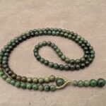 Jade-Nephrit Mala kette