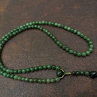 Jade Nephrit Mala Kette