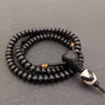 Tibetischer Om Mani Padme Hum Mala Kette und Armband