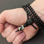 Tibetischer Om Mani Padme Hum Mala Kette und Armband