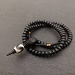 Tibetischer Om Mani Padme Hum Mala Kette und Armband