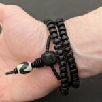 Tibetischer Om Mani Padme Hum Mala Kette und Armband
