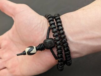 Tibetischer Om Mani Padme Hum Mala Kette und Armband