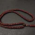 Rudraksha Mala Kette 108 Perlen Gebetsperlen