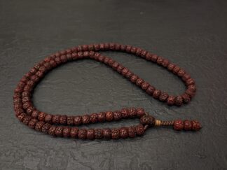 Rudraksha Mala Kette 108 Perlen Gebetsperlen