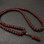 Rudraksha Mala Kette 108 Perlen Gebetsperlen