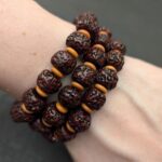 tibetische rudraksha armband